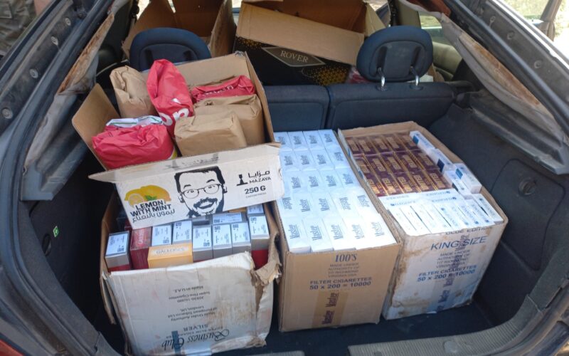 الريجي تضبط مصنوعات تبغية مهرّبة ومزوّرة في قضاء بعلبك